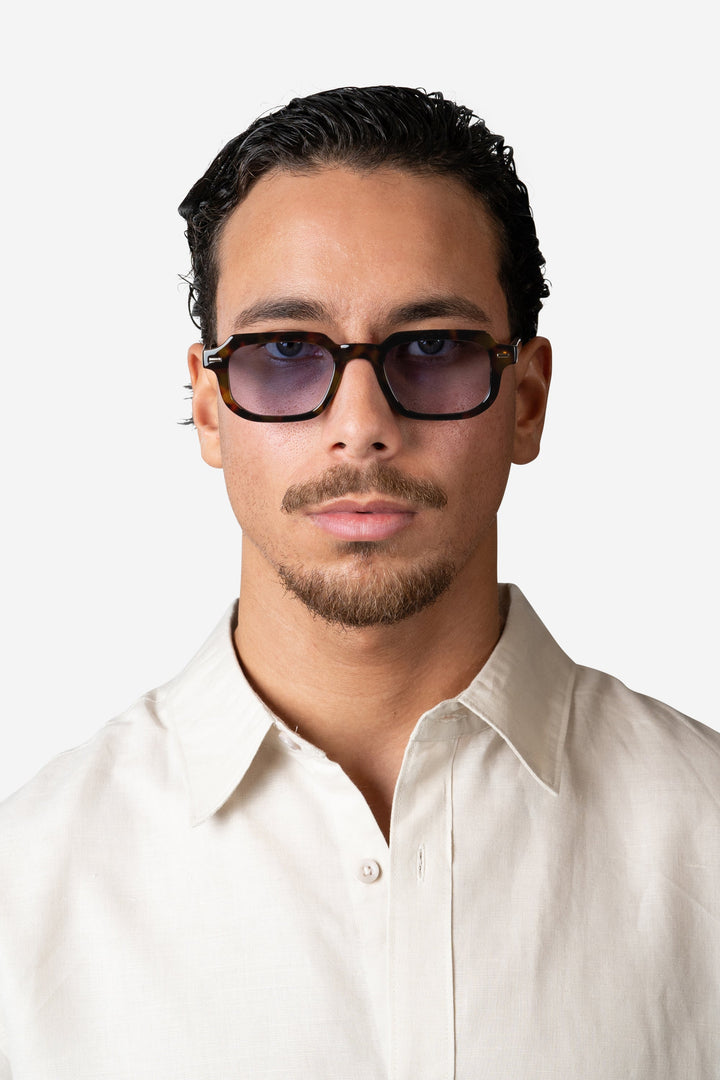 40 RULE™ | Sirocco sunglasses - Tortoise/Gradient Dark Blue