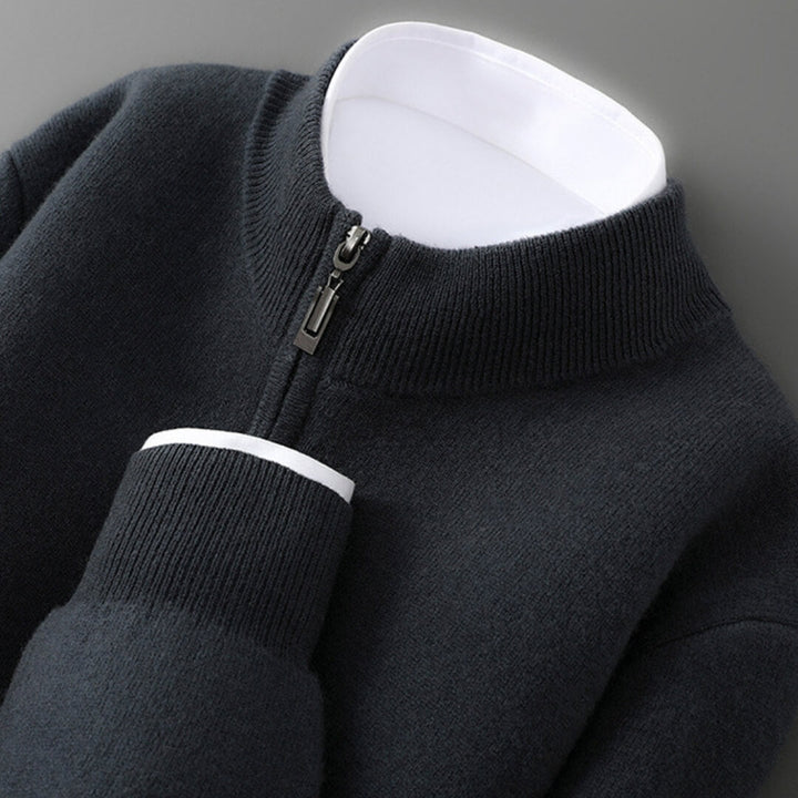 Ravello Cashmere Zip Cardigan