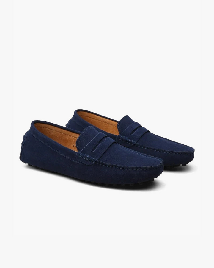 40 RULE™ | Suede Driver Loafers