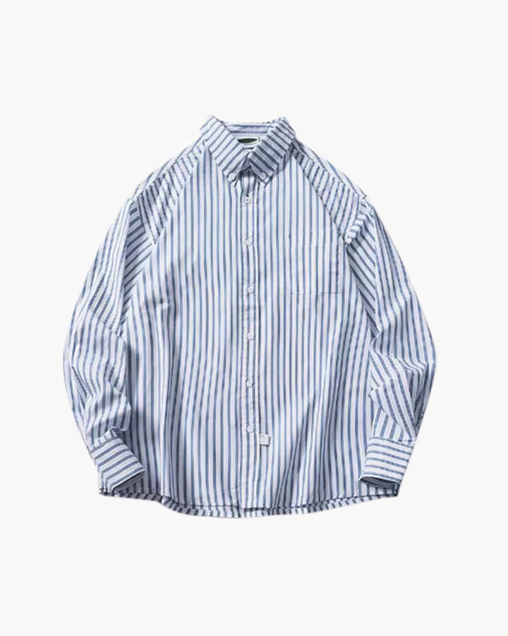 40 RULE™ | Oversized Striped Shirt
