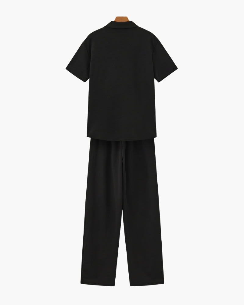 40 RULE™ | Cotton Polo & Pantalon Set