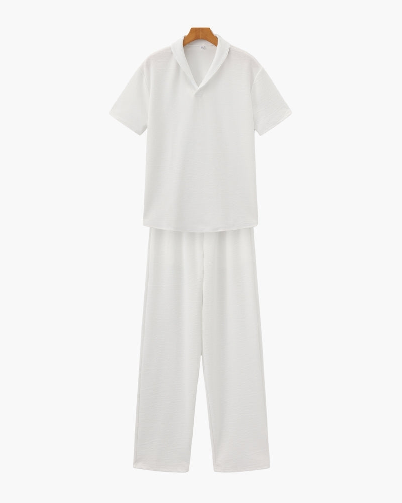 40 RULE™ | Cotton Polo & Pantalon Set