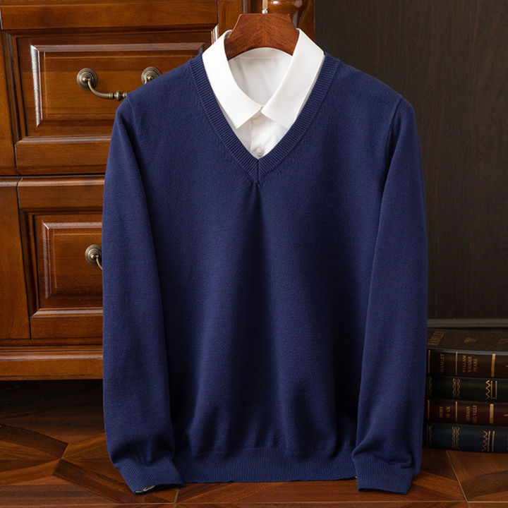 Bexford™ | Pure Cashmere V-Neck Jumper for Men