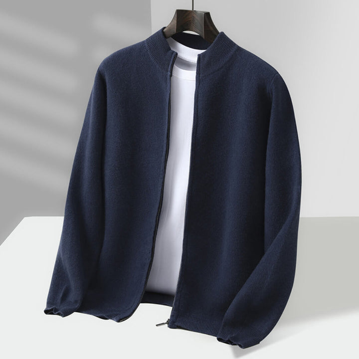 Ravello Cashmere Zip Cardigan
