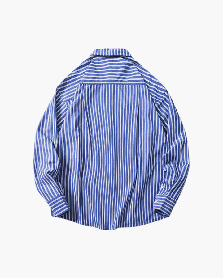 40 RULE™ | Oversized Striped Shirt