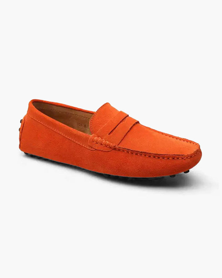 40 RULE™ | Suede Driver Loafers