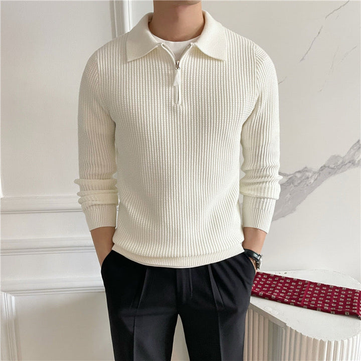 40 RULE™ |GONGJU Zipped Sweater