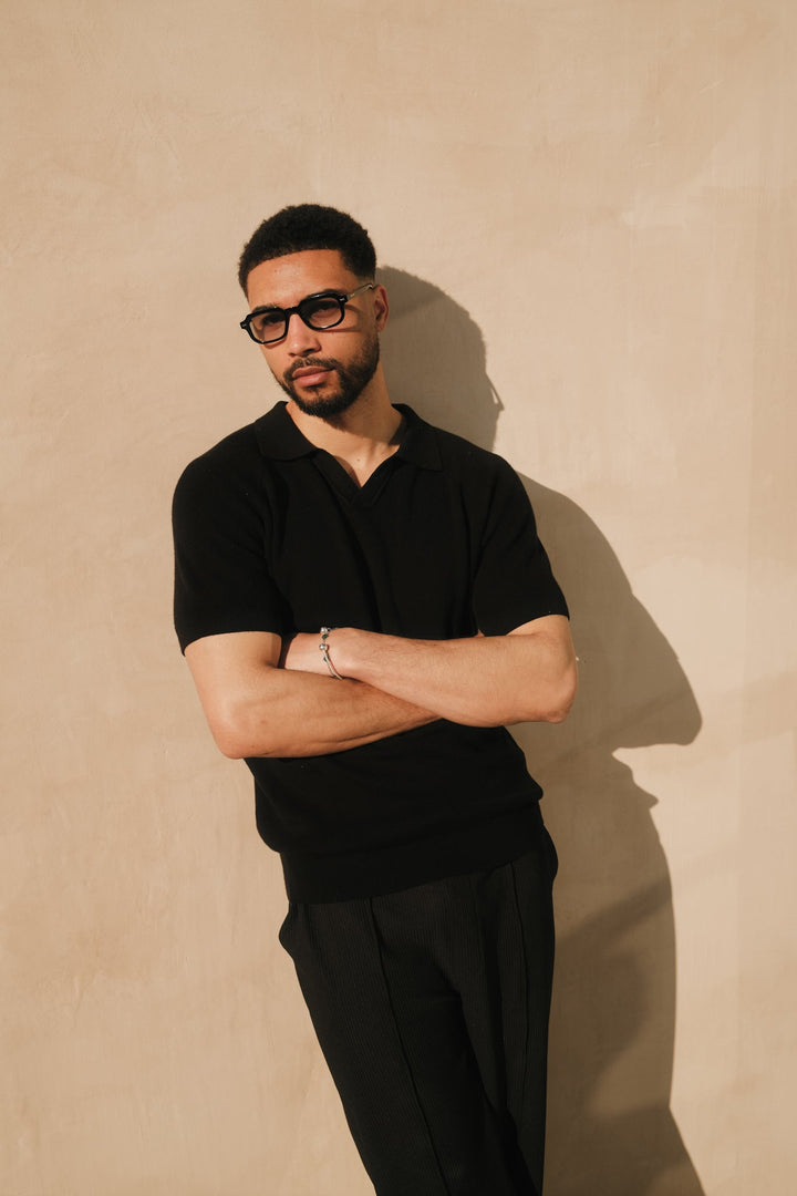 40 RULE™ | Yacht Polo - Black