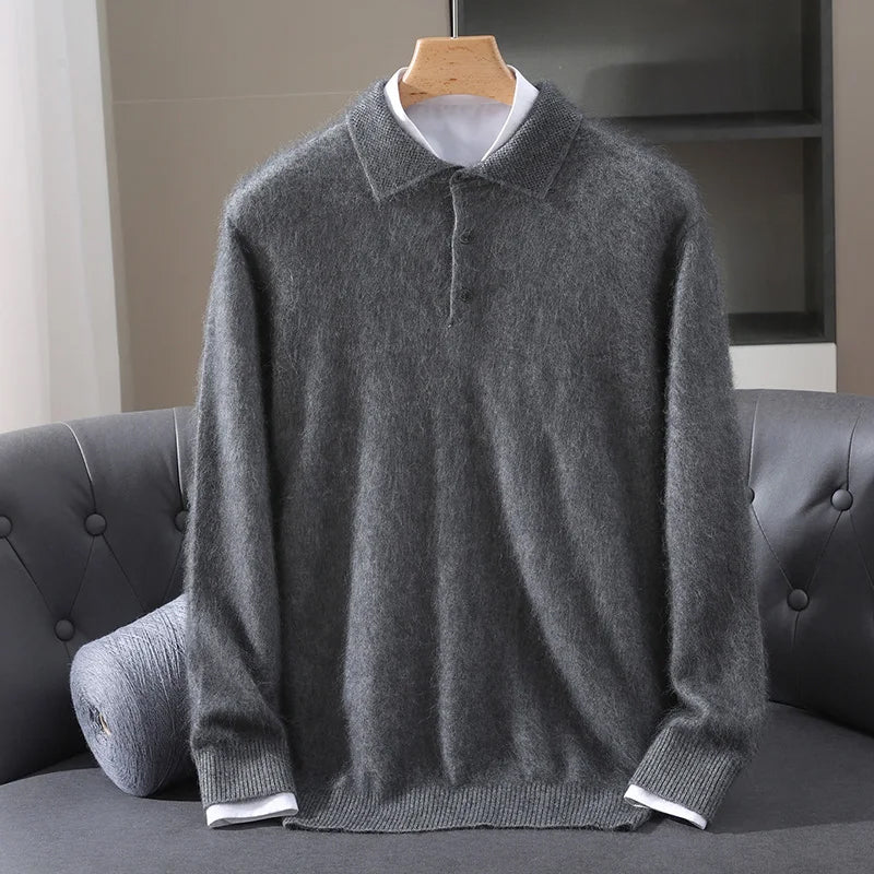 EverWarm Cashmere Polo Sweater