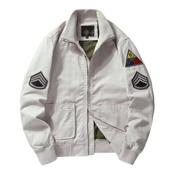 Finn™ Stealth Cotton Bomber Jacket