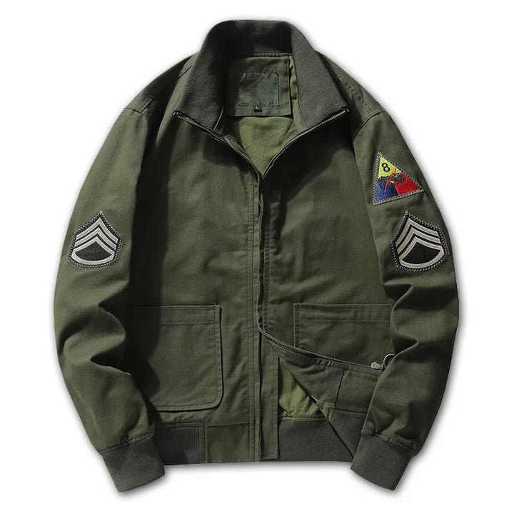 Finn™ Stealth Cotton Bomber Jacket