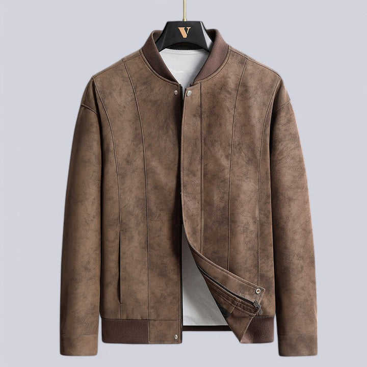 Maverick Suede Leather Jacket