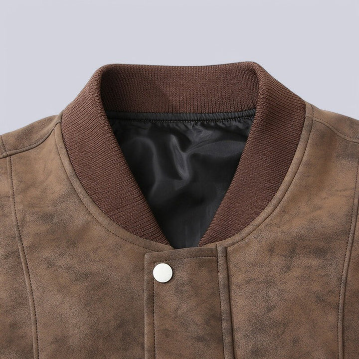 Maverick Suede Leather Jacket