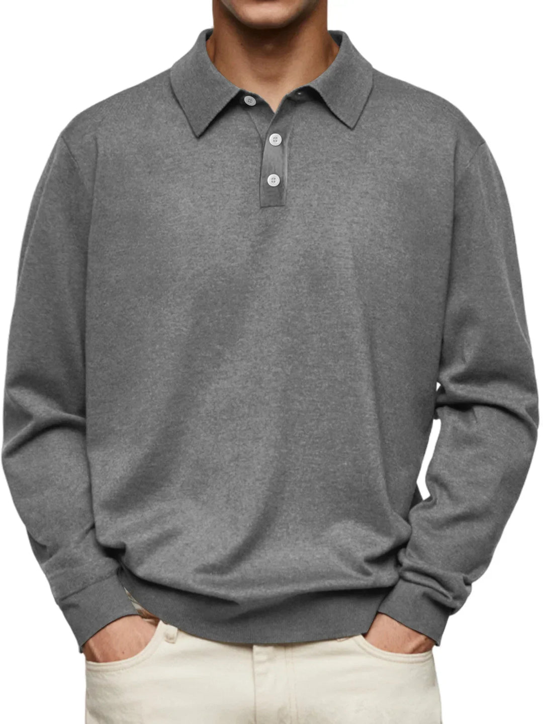 40RULE™ | Casual Long-Sleeve Polo
