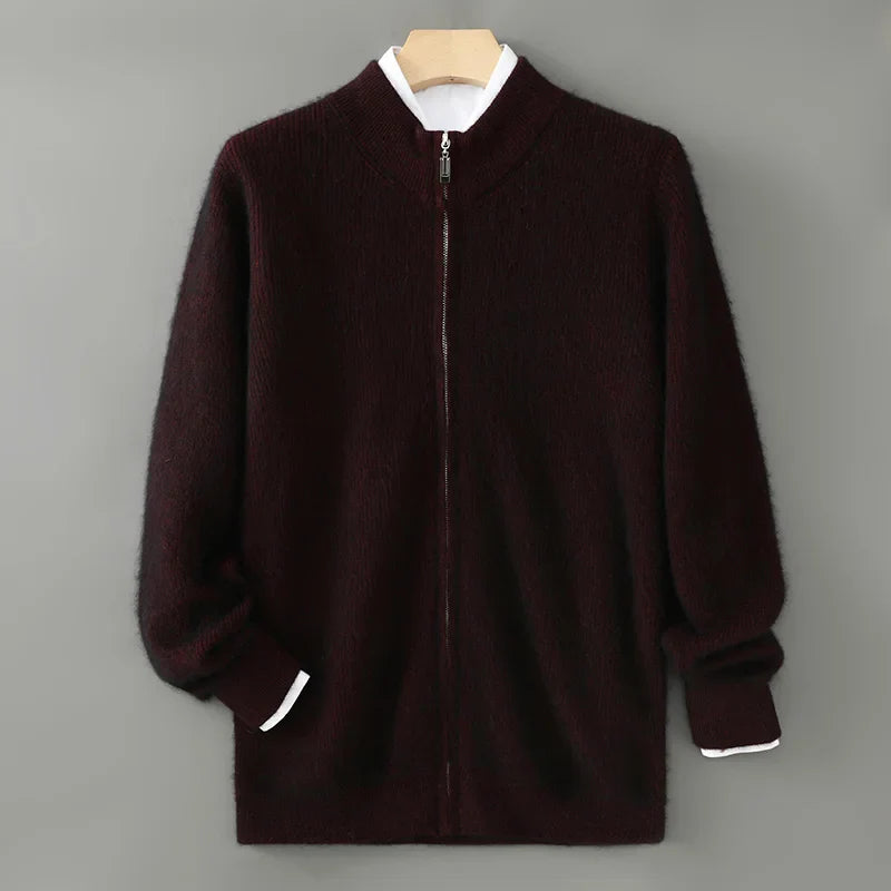 Savoni Cashmere Zip-Up