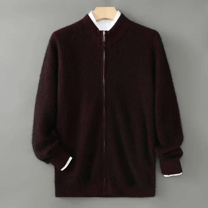 Savoni Cashmere Zip-Up