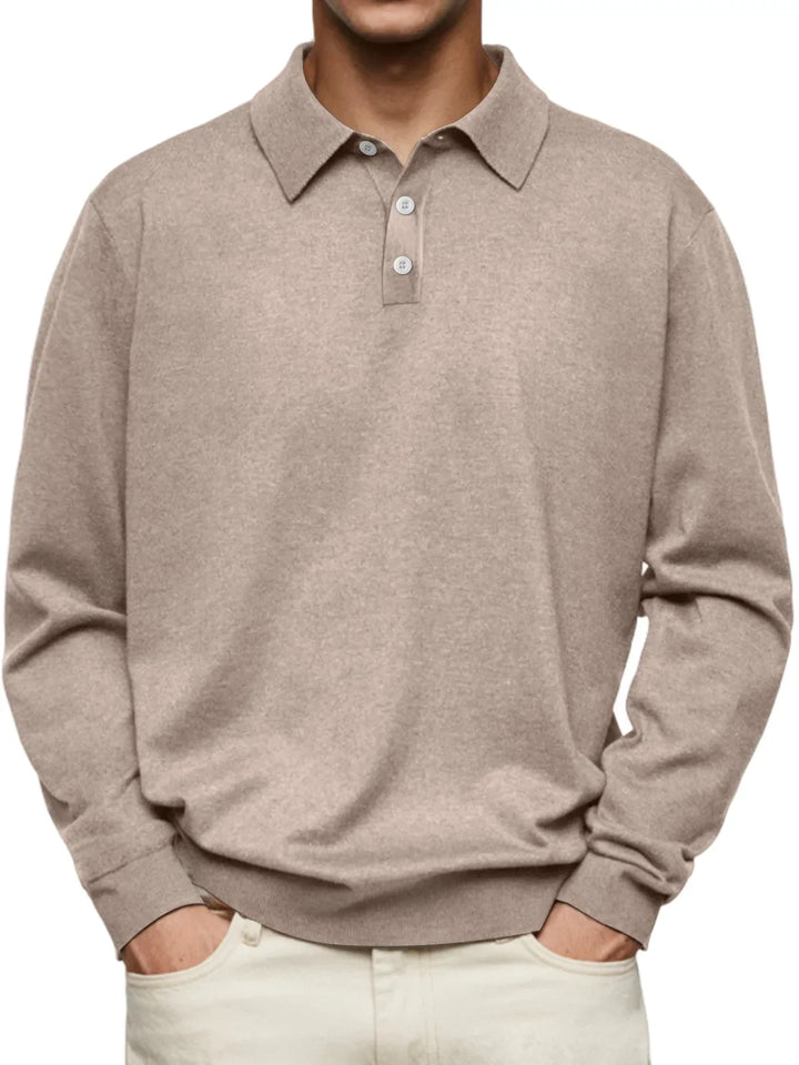 40RULE™ | Casual Long-Sleeve Polo