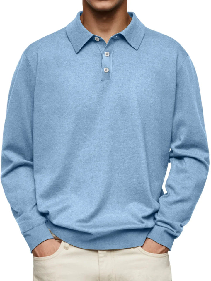 40RULE™ | Casual Long-Sleeve Polo