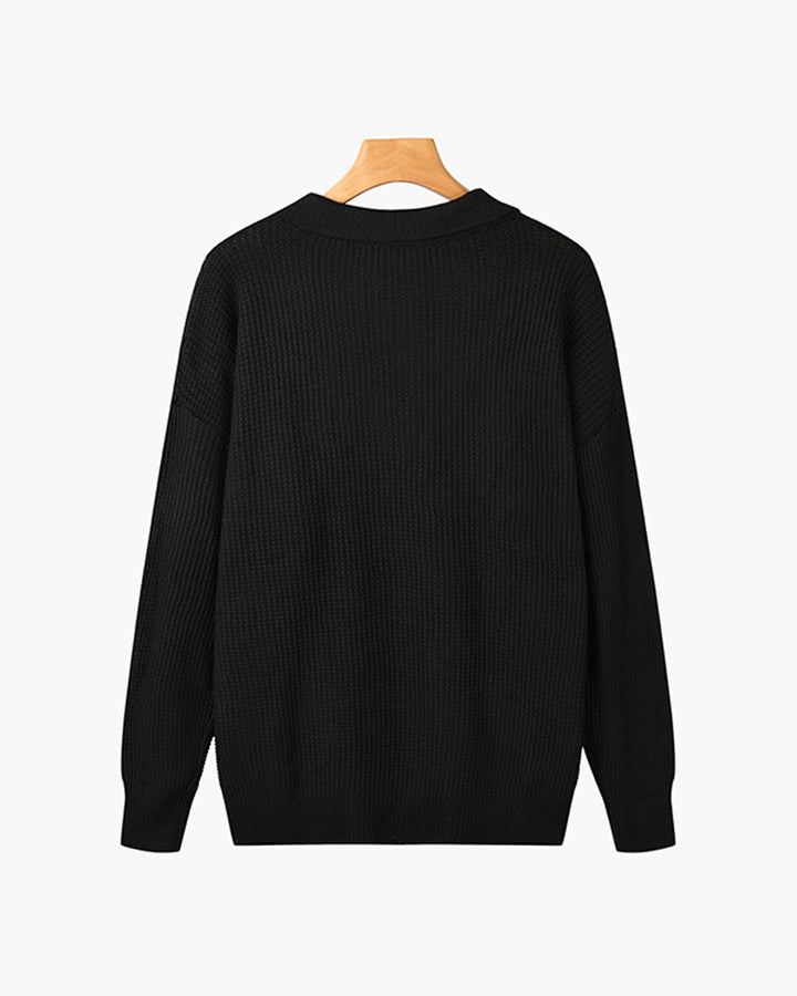 40 RULE™ |GONGJU Zipped Sweater