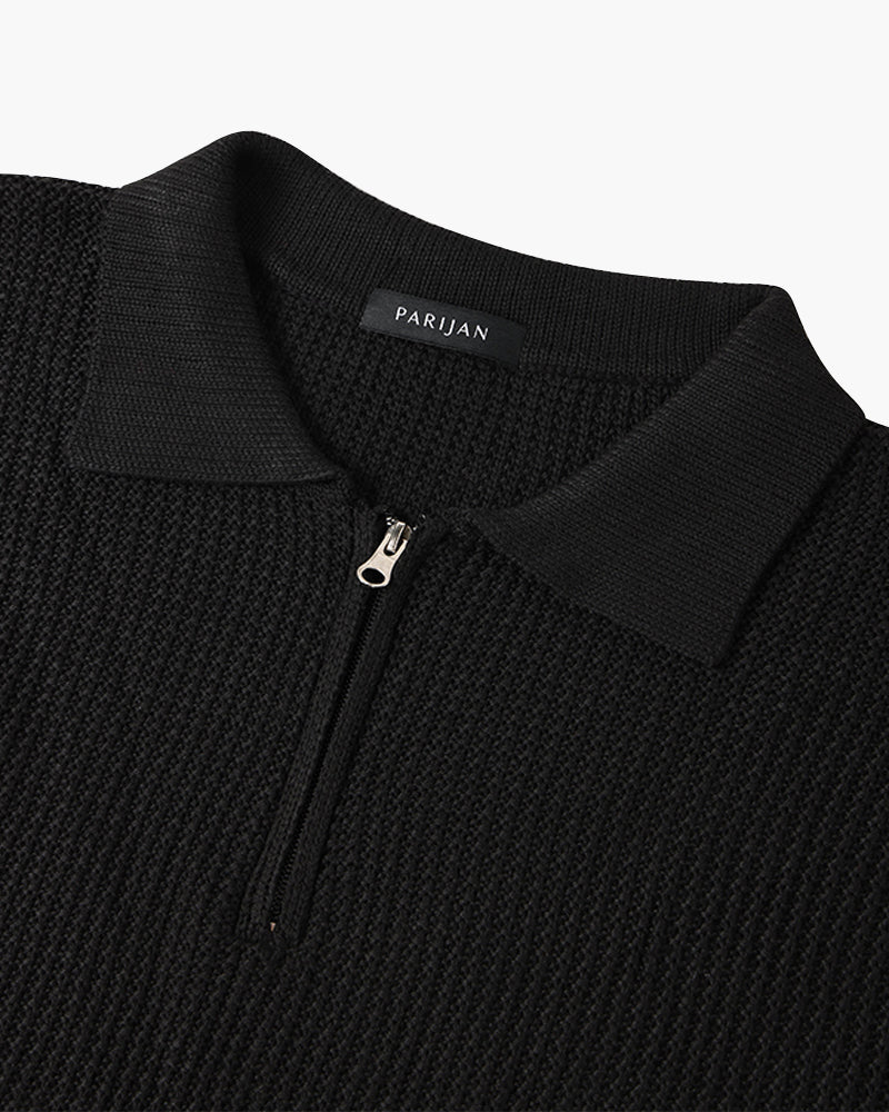 40 RULE™ |GONGJU Zipped Sweater