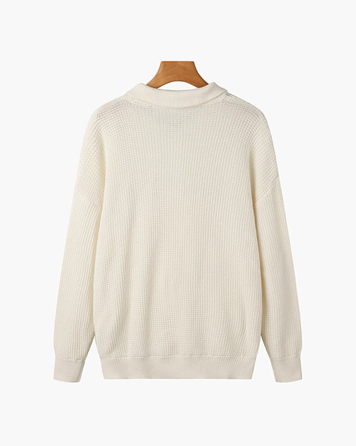 40 RULE™ |GONGJU Zipped Sweater