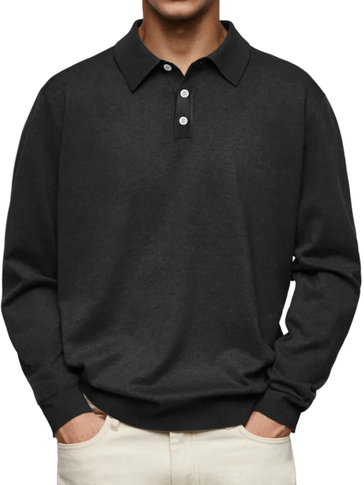 40RULE™ | Casual Long-Sleeve Polo