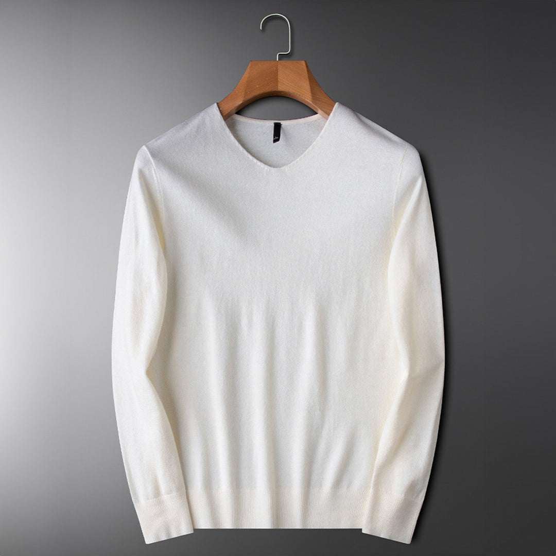 Martin Cashmere V-Neck Sweater