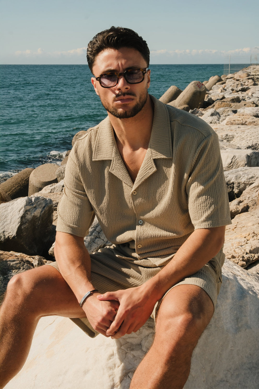 40 RULE™ | Sirocco sunglasses - Tortoise/Gradient Dark Blue