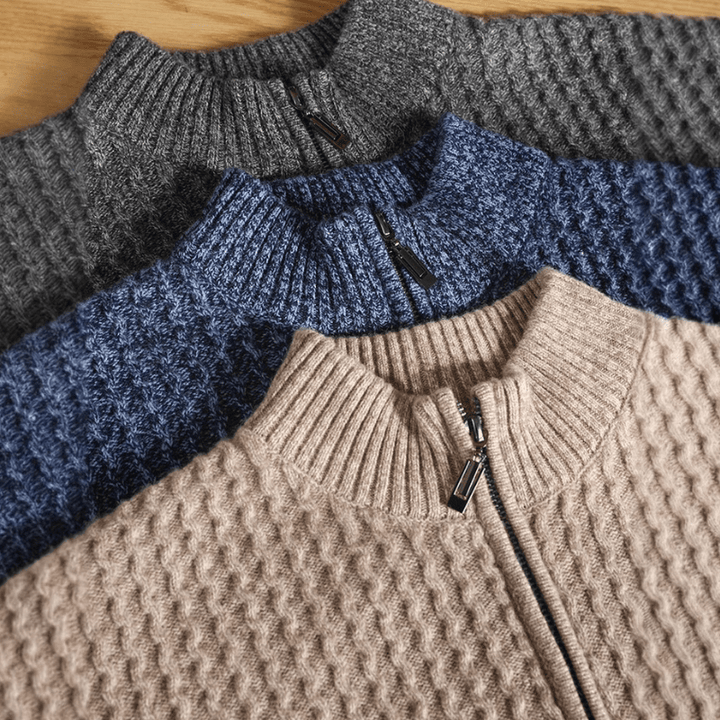 INDIGO RIDGE - MERINO WOOL ZIP