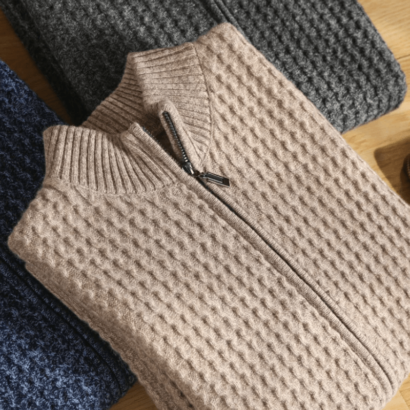 INDIGO RIDGE - MERINO WOOL ZIP