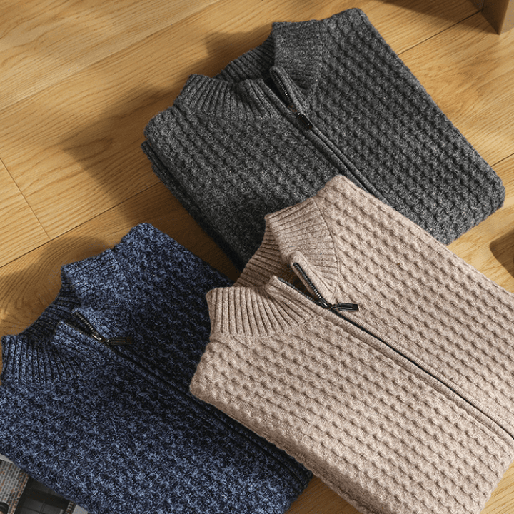 INDIGO RIDGE - MERINO WOOL ZIP