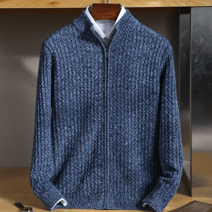 INDIGO RIDGE - MERINO WOOL ZIP