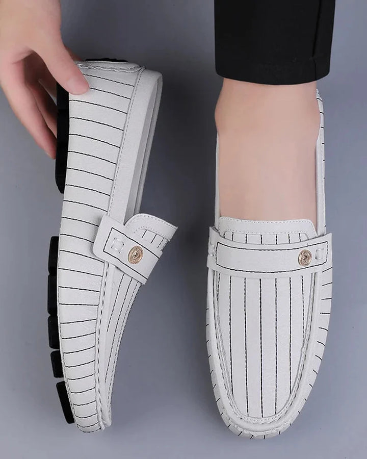 40 RULE™ | Leclerc Pinstripe Loafers