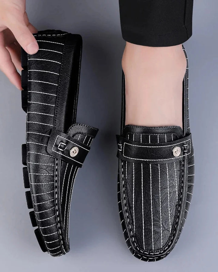 40 RULE™ | Leclerc Pinstripe Loafers