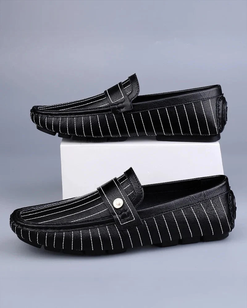 40 RULE™ | Leclerc Pinstripe Loafers