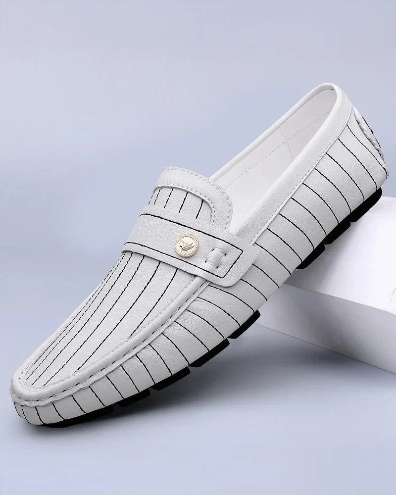 40 RULE™ | Leclerc Pinstripe Loafers
