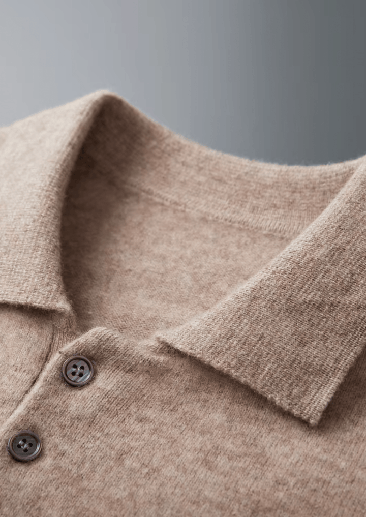 MERINO WOOL CLASSIC SWEATER POLO