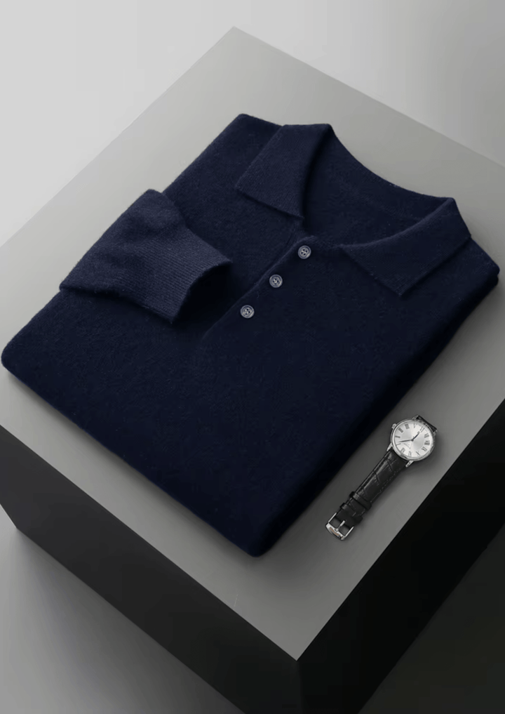 MERINO WOOL CLASSIC SWEATER POLO