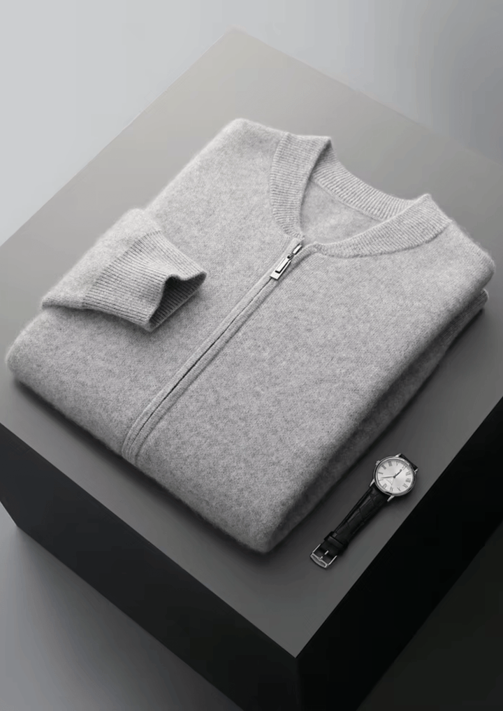 COZY V-NECK MERINO WOOL CARDIGAN