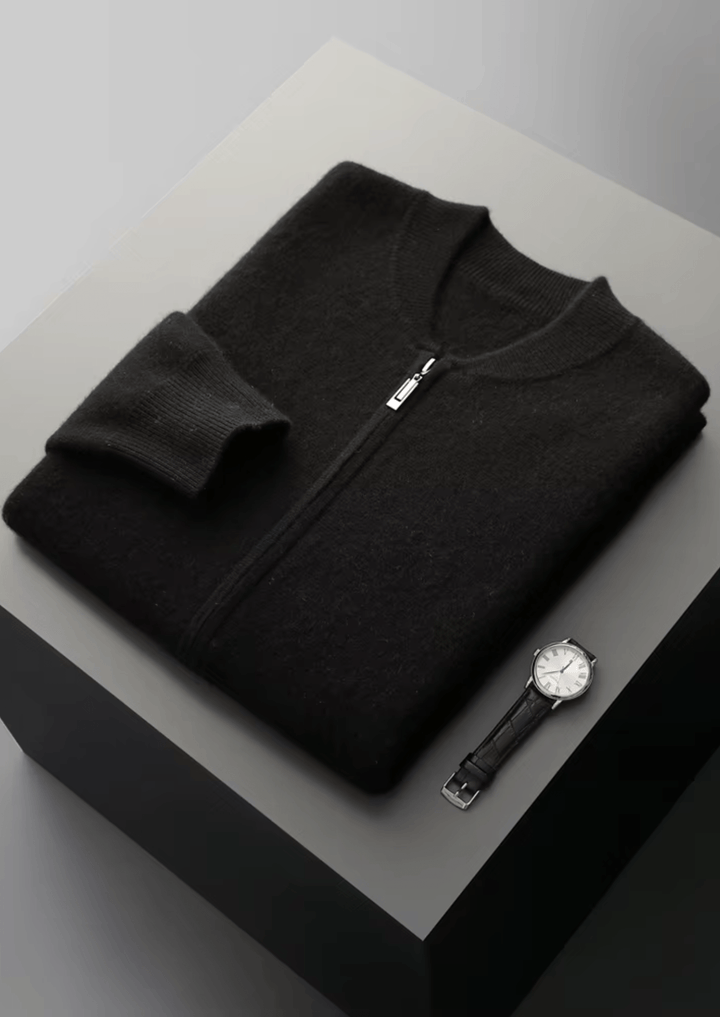 COZY V-NECK MERINO WOOL CARDIGAN