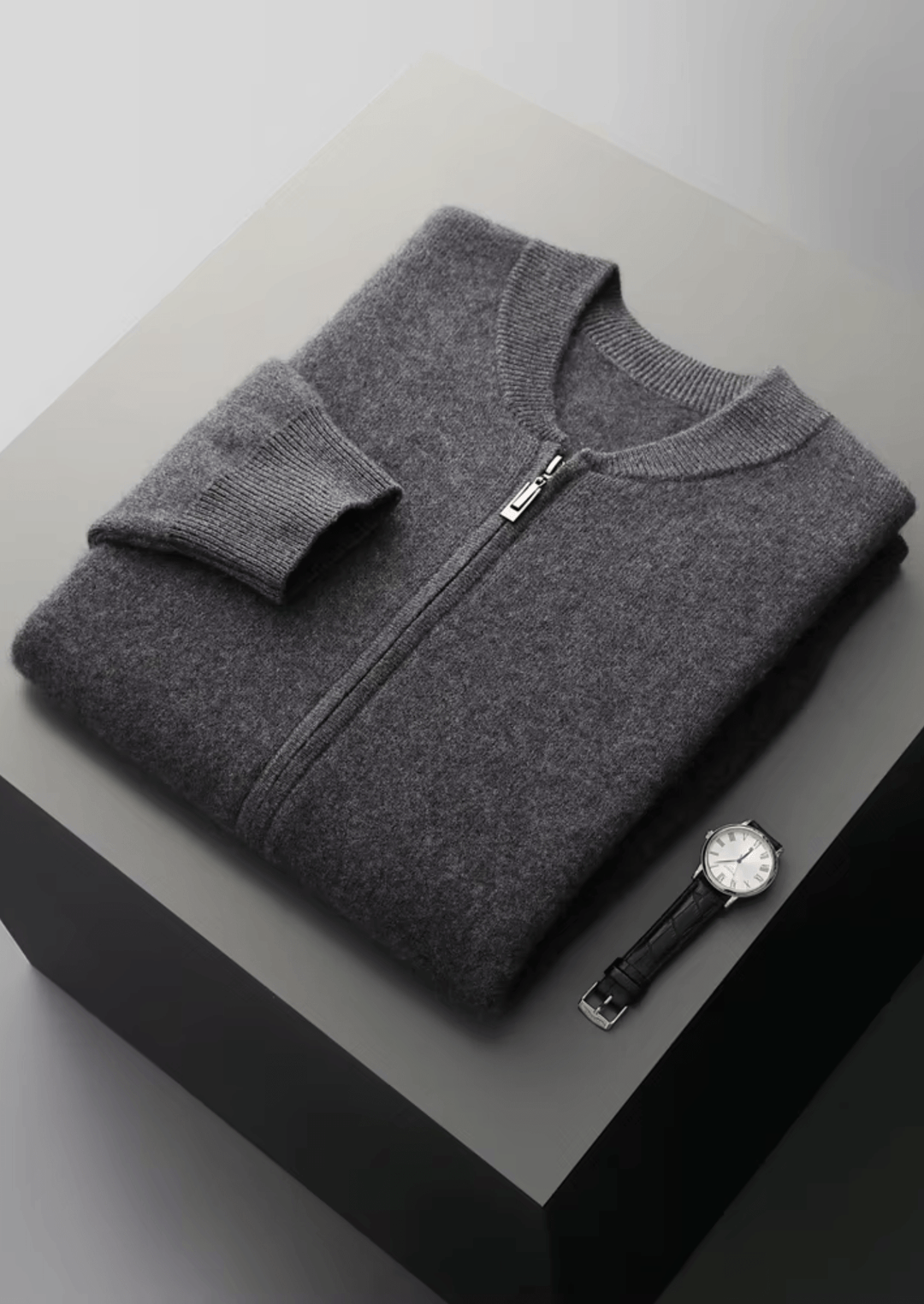 COZY V-NECK MERINO WOOL CARDIGAN