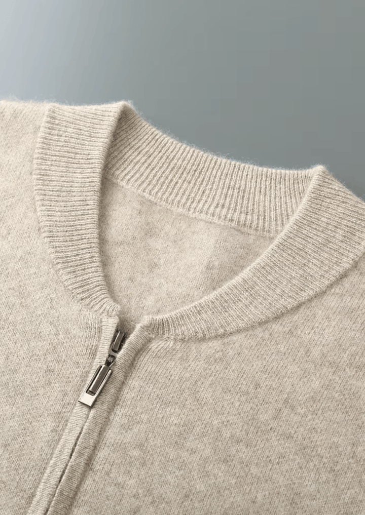 COZY V-NECK MERINO WOOL CARDIGAN