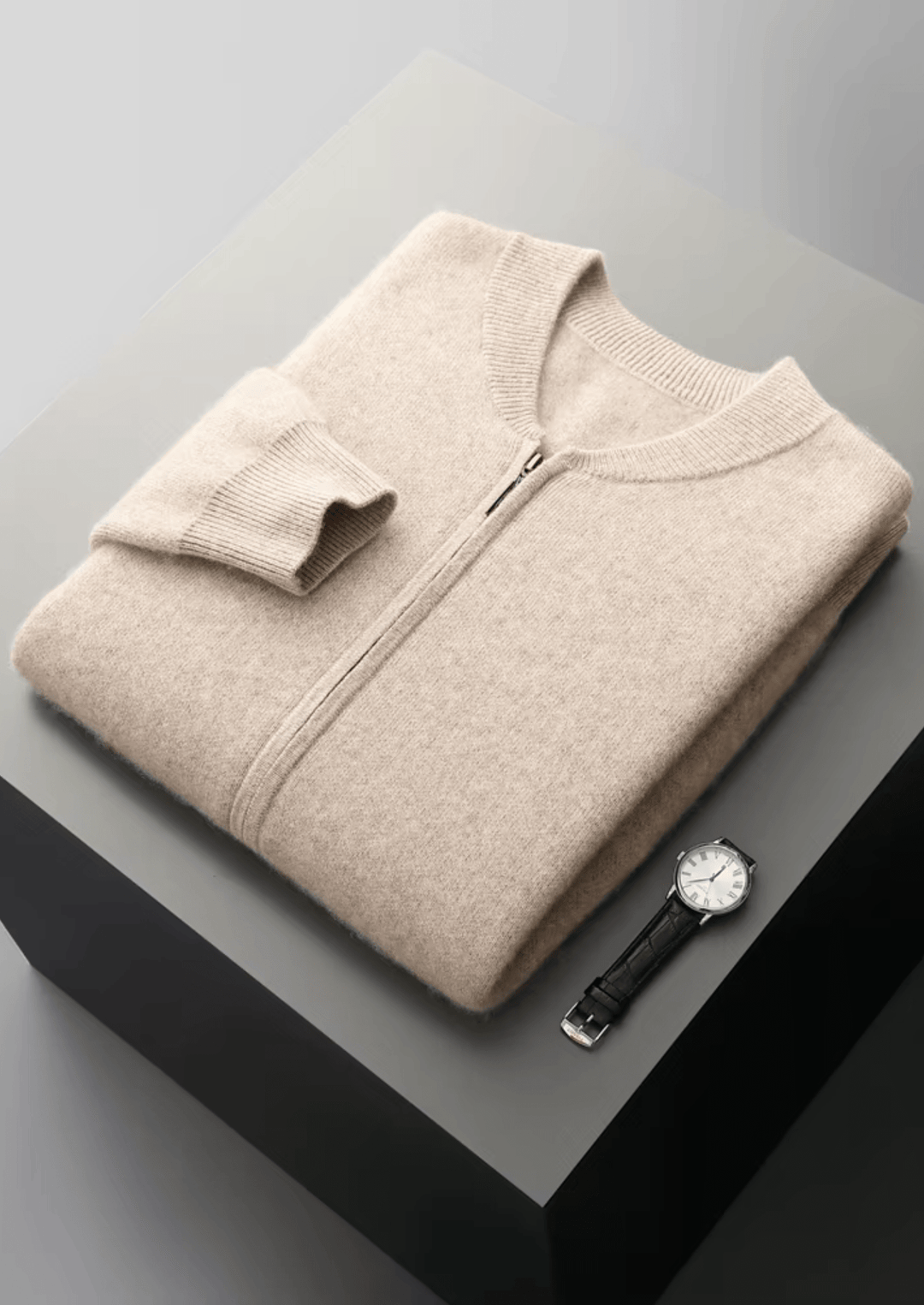 COZY V-NECK MERINO WOOL CARDIGAN