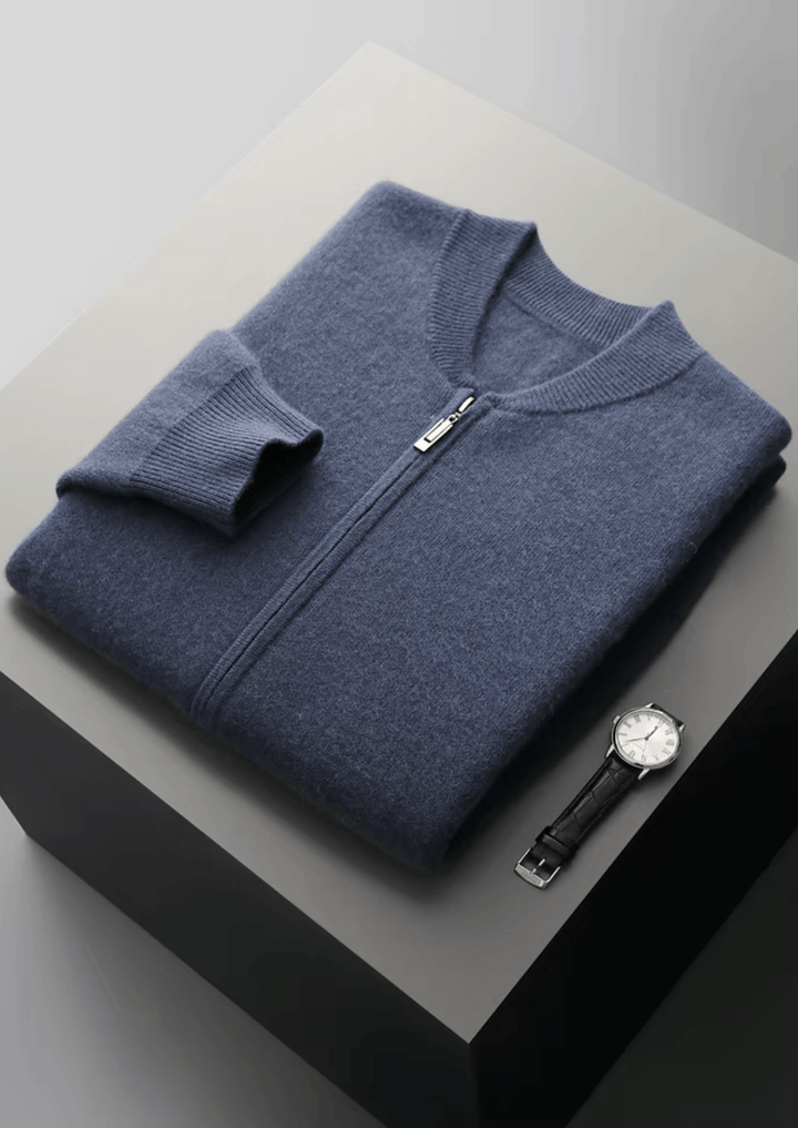 COZY V-NECK MERINO WOOL CARDIGAN